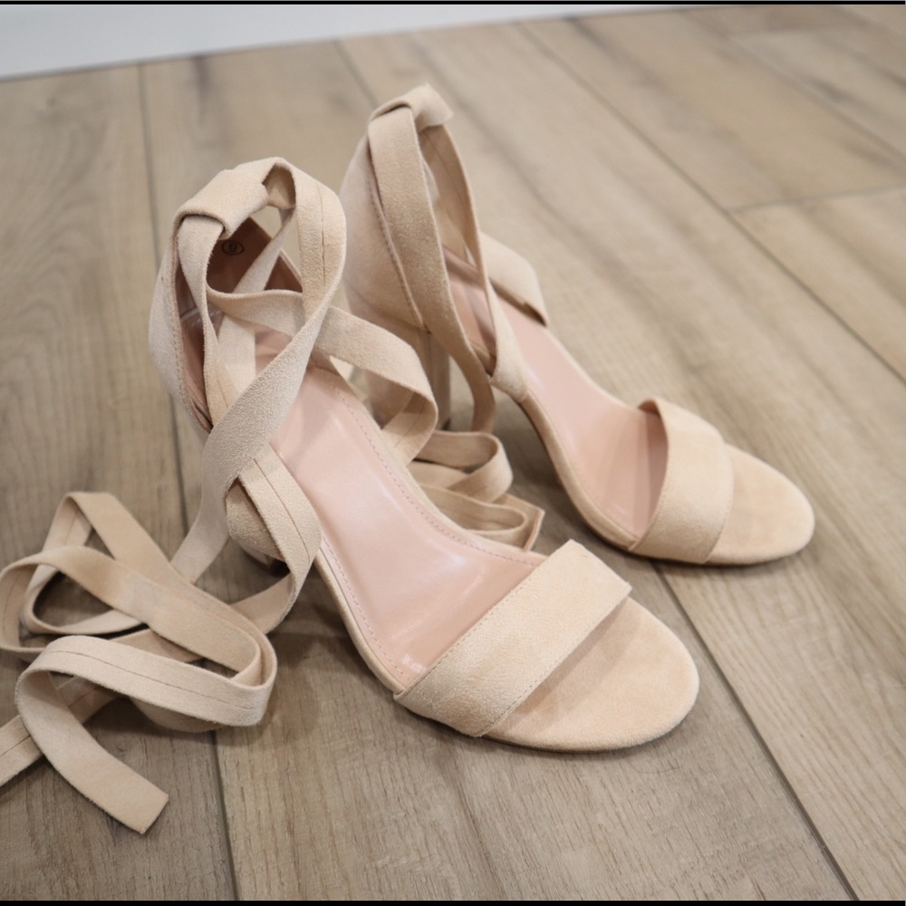 Lace Up Heels